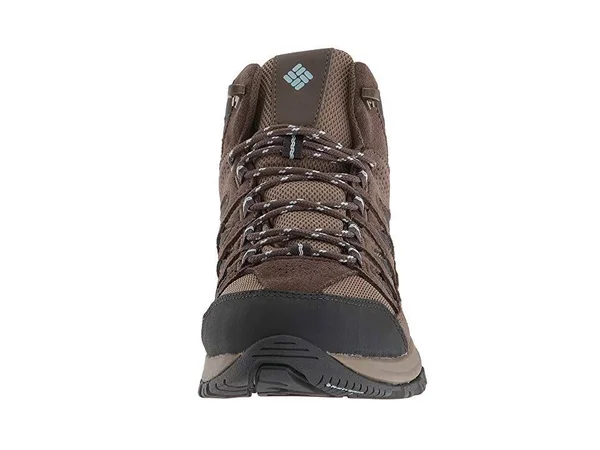 Columbia Women's Crestwood Mid Waterproof Boot - 9.5 - Pebble - Oxygen