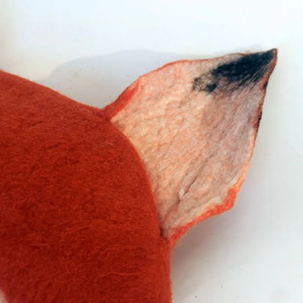 Fox Hat - Fox Hoodies, Design Hats, Winter Autumn Wool Beret Cap, Handmande Hat, Animal Hat
