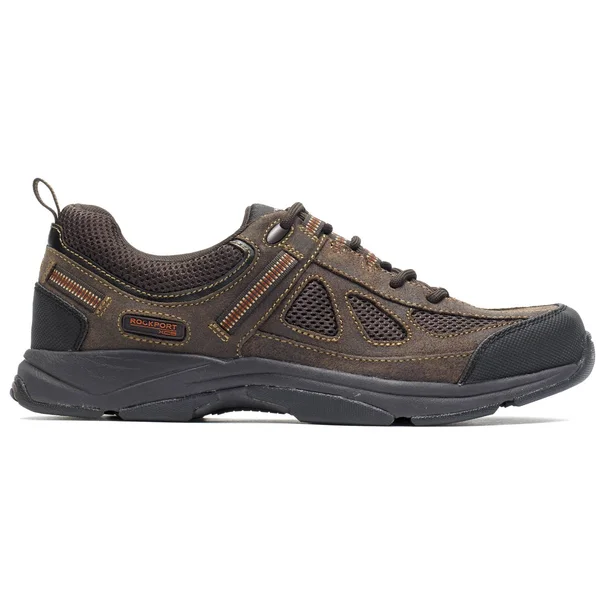 Rockport Men's Rock Cove Lace Up Pinecone Suede 7 W
