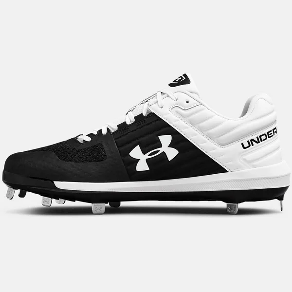Under Armour Men's Yard Low St Baseball Cleats - Black, 12.5