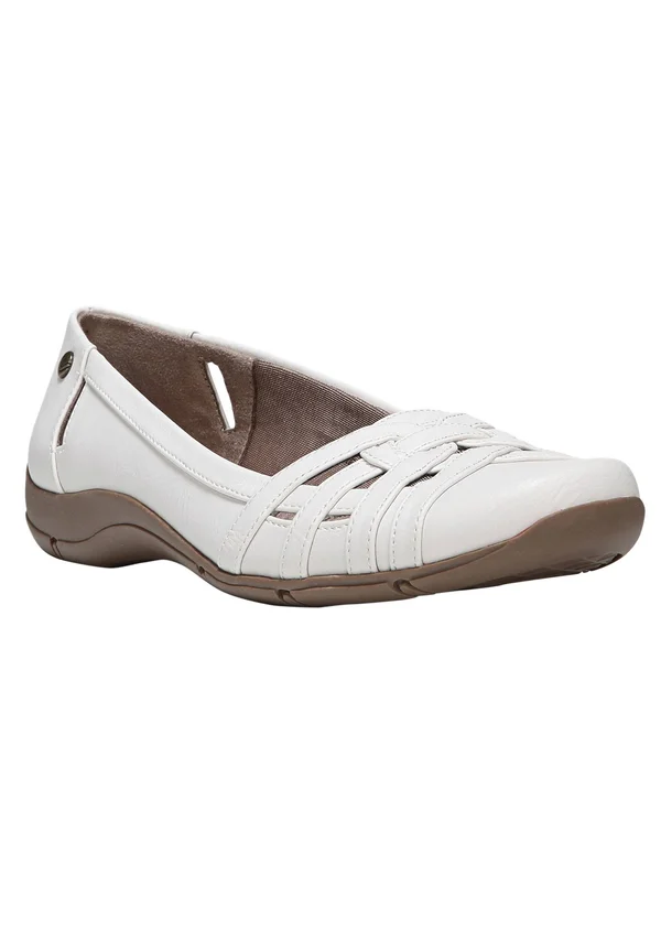 LifeStride Women's Diverse - White Sand Polyurethane