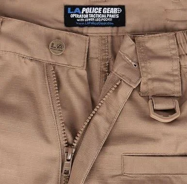 La Police Gear Men's Operator Pant with Lower Leg Pockets - Sierra, 40/36, Cotton/Polyester