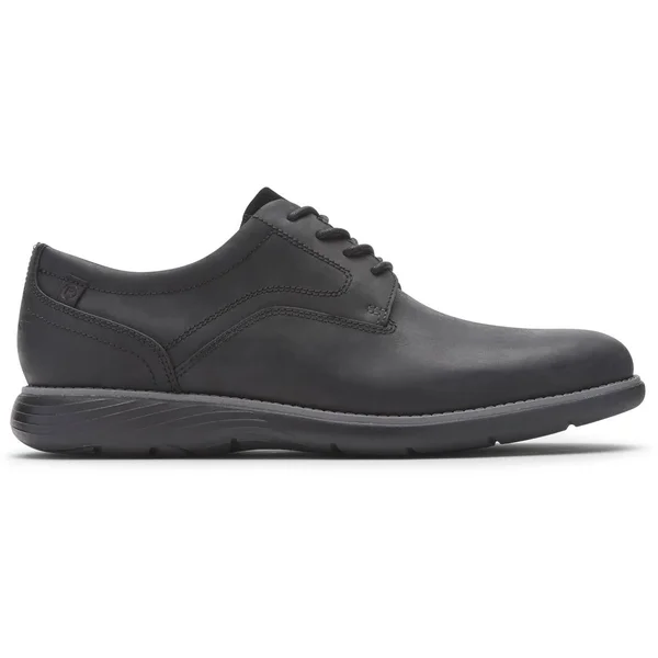 Men's Rockport Garett Plain Toe Oxford, Size: 10.5, Black