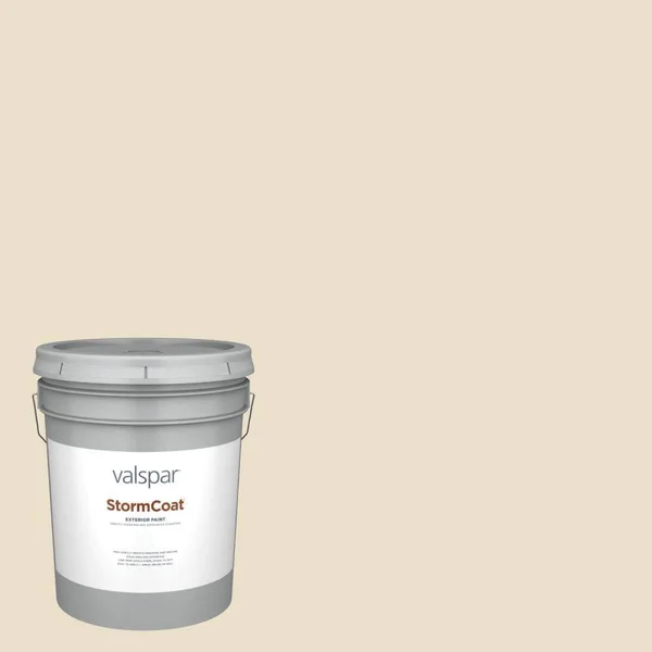 Valspar Pro Storm Coat Semi-Gloss Malted Milk 7003-9 Exterior Paint (5-Gallon) - 7003-9-148692