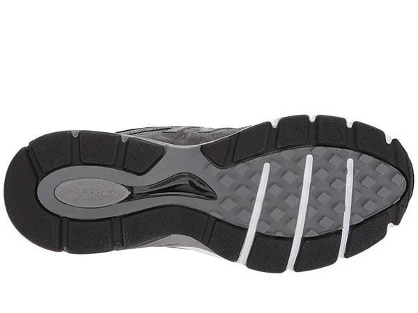 New Balance Men's M990v4 Mid Sneaker Boot, Size: 9.5 D(M) US, Grey/White