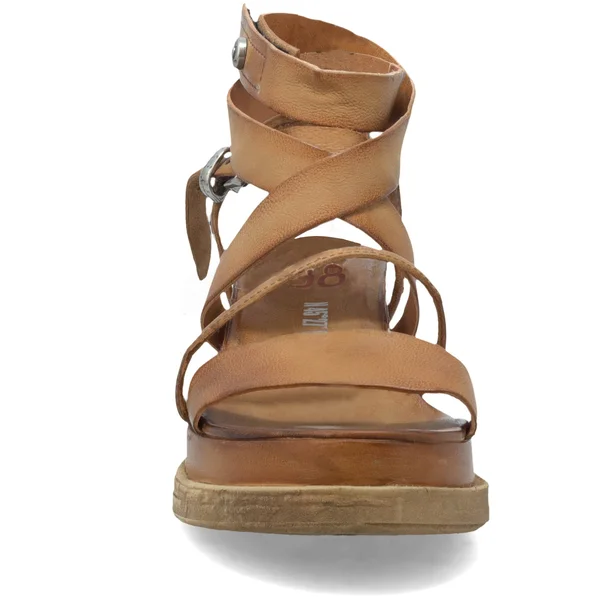 A.S.98 Labo Women's Platform Sandal Camel Size 39
