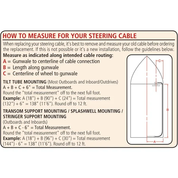 Seastar Solutions SS14116 Rack Steering System 16&