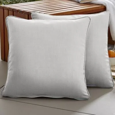 Alannie Sunbrella Indoor - Outdoor Solid Color Throw Pillow Winston Porter Size: 22x22 x 22
