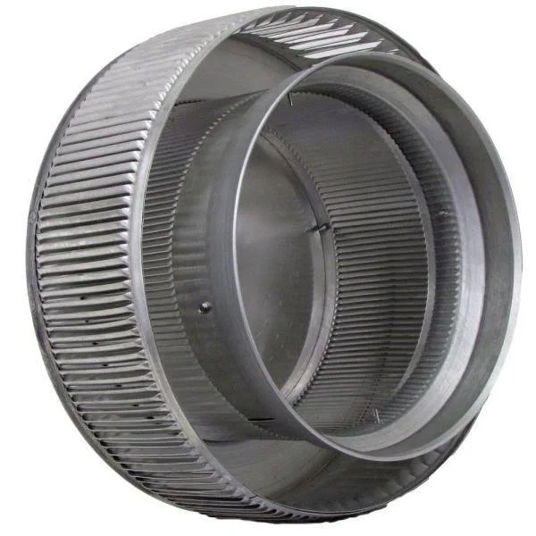 Aura PVC Vent Cap 10 inch Diameter (Mill Finish)