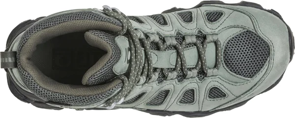 Oboz Women's Sawtooth II Mid B-Dry (7.5 Pewter/Violet)