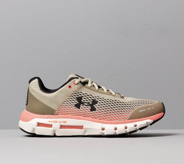 Under Armour Men's HOVR Infinite Running Shoes - Green/Pink