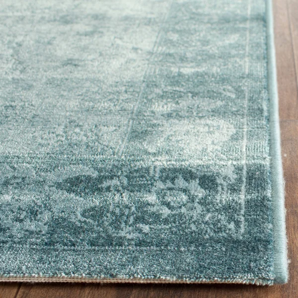 Safavieh Vintage Light Blue/Dark Blue 8 ft. x 11 ft. Area Rug