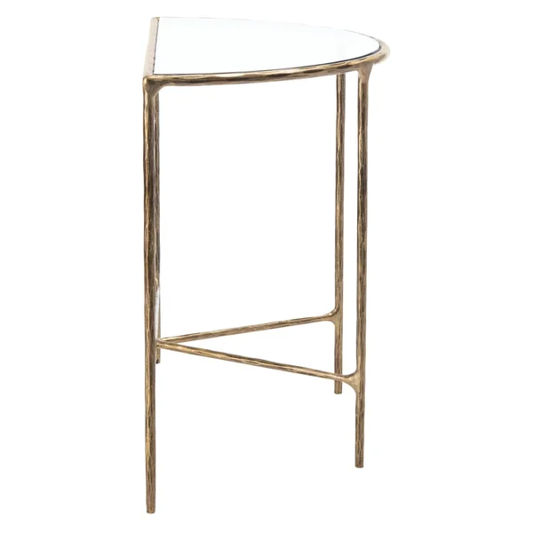 Safavieh Jessa Forged Metal Console Table Brass, 36x22 x 18x22 x 30x22