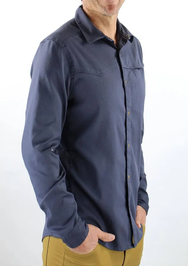 Club Ride Sawtooth Jersey - Navy Long Sleeve Men's Small