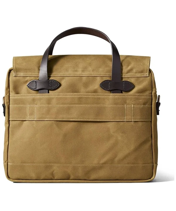 Filson 24 Hour Tin Briefcase Dark Tan