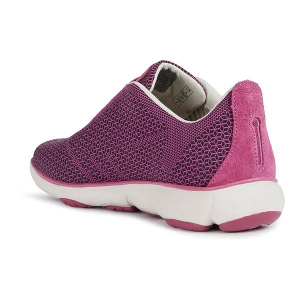 Geox Shoes Nebula Woman Black and Pink, Size 7