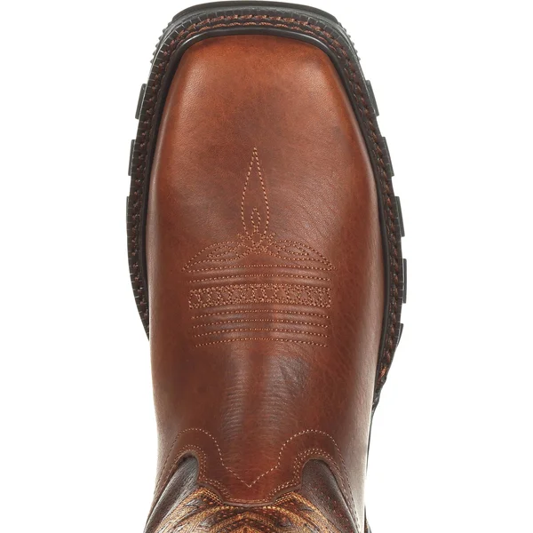Durango Men's Tobacco Maverick XP Steel Toe Ventilated Pull-On Work Boot, DDB0175