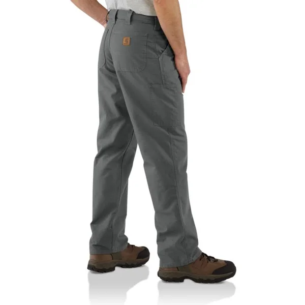 Carhartt Men's Dark Khaki Canvas Work Dungaree