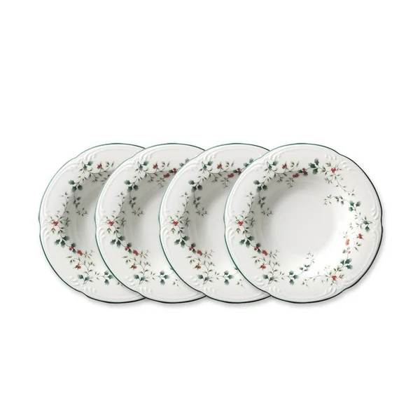 Pfaltzgraff Winterberry Rim Soup Bowl (8-Ounce, Set of 4)