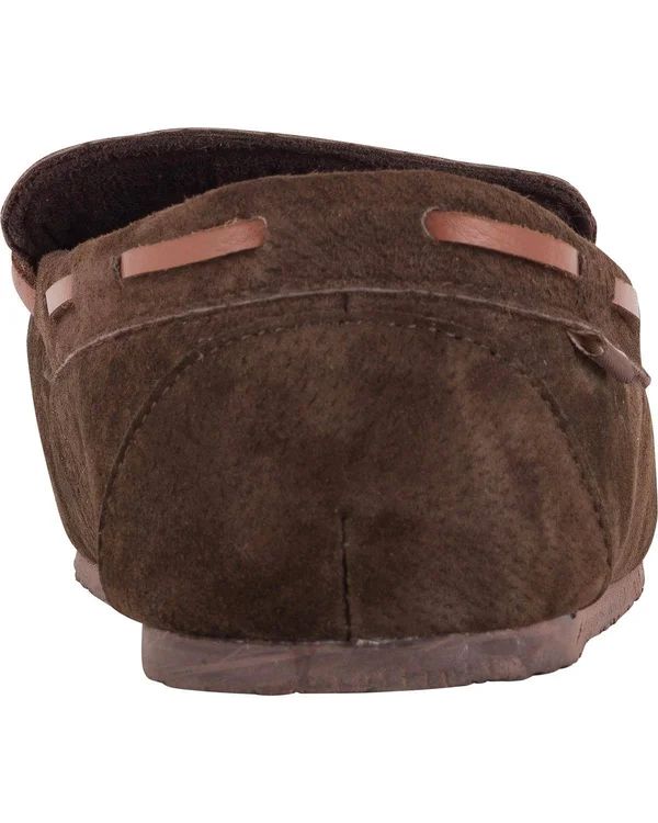 Lamo Men's Aiden Moccasin Chocolate 10
