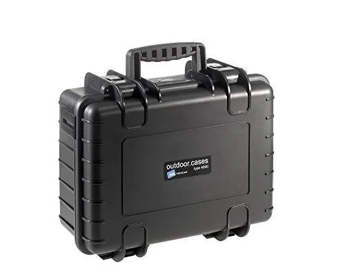 Bu0026W Type 1000 Outdoor Case with RPD Insert, Black