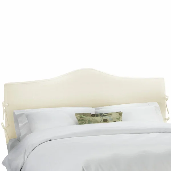 Slipcover Duck Upholstered Headboard Duck-Natural - Size: Twin