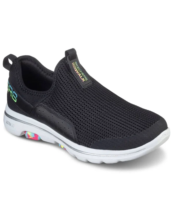 Women's Skechers GOwalk 5 Parade Slip-On - Black