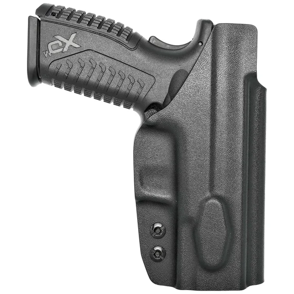 Concealment Express - Springfield XD-M Tuckable IWB Kydex Holster Carbon Fiber Black, Left Hand (w/Full Sweatguard), Springfie
