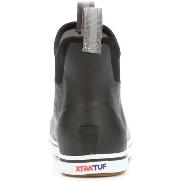Xtratuf Men's Ankle Deck Boots - Black, 8
