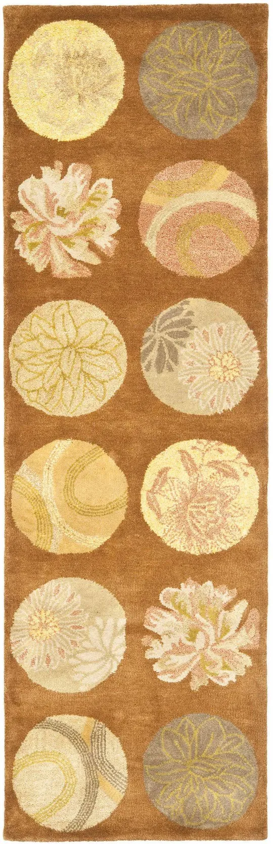 Safavieh Rodeo Drive RD954A 7&6x22 x 9&6x22 Light Brown, Multi Area Rug