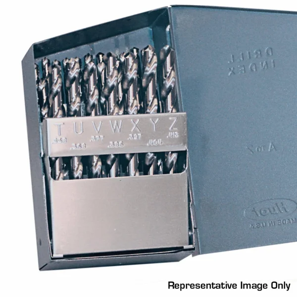 Champion Cutting Tool 126CO 705C Cobalt General Purpose Gold Oxide Drill Set, 26-Piece, 7.2 x 4.2 x 1.8 inches
