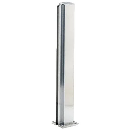 CRL D990BA30E Brite Anodized 30x22 End Design Series Partition Post