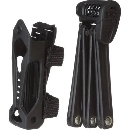 Abus Folding Bordo Combo Lite 6150 Lock, 85CM, Black