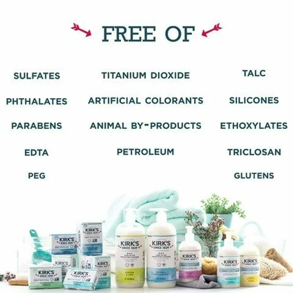 Kirks Original Coco Castile Soap 24 Bars
