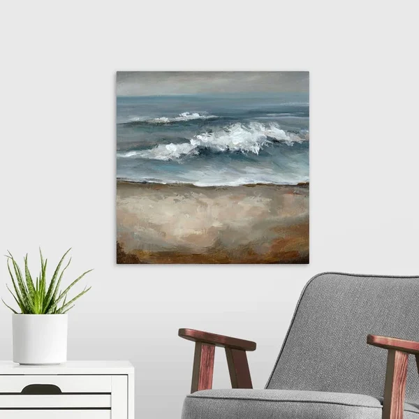 Tears from The Sea - Canvas Wall Art, 20x20, Great Big Canvas