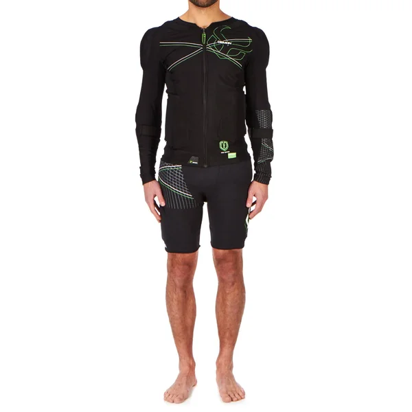 Demon Black Flex-Force Pro Snowboarding Protection Shorts