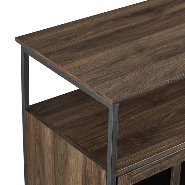 Walker Edison Reclaimed Barnwood TV Stand (Accommodates TVs Up to 80-in) in Brown, LW70ARSMDRO