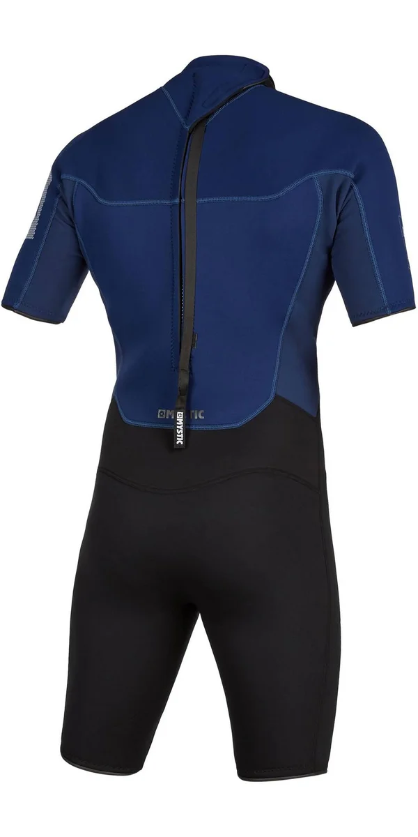 Mystic Brand Shorty 3/2mm Bzip Flatlock Navy M