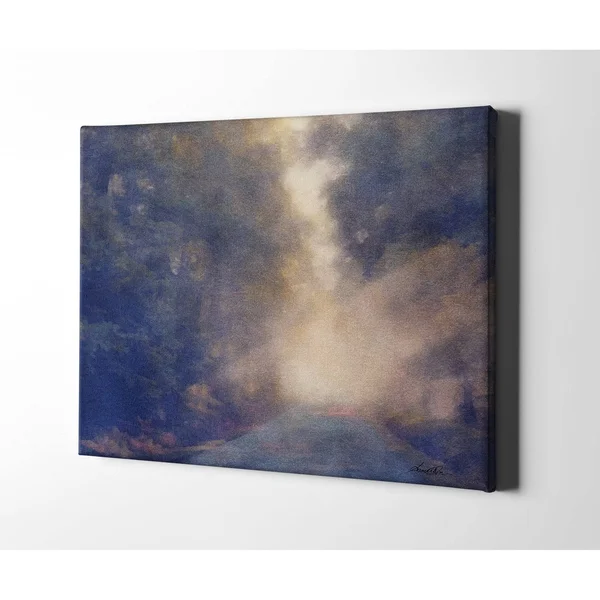 36x22 x 48x22 Hazy Road Matte Canvas by Amrita Sen in Multi-Color