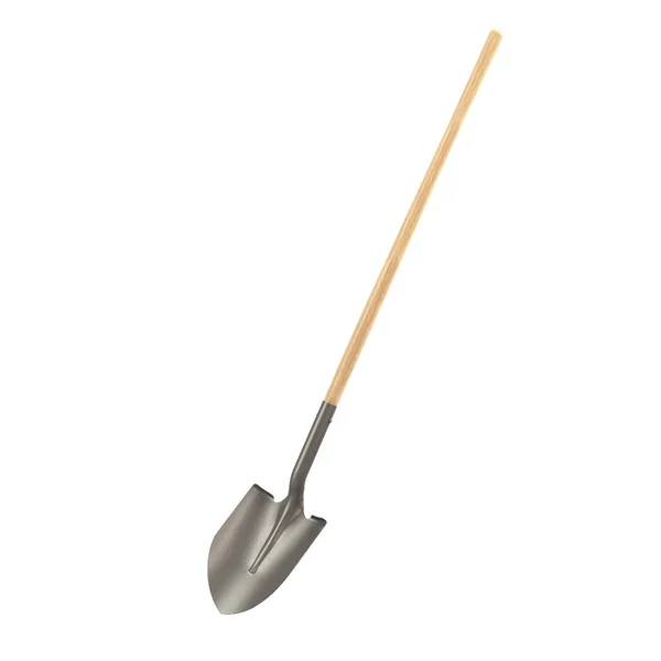 Bon Tool 47 in. Wood Handle Closed Back Round Point Shovel 28-141