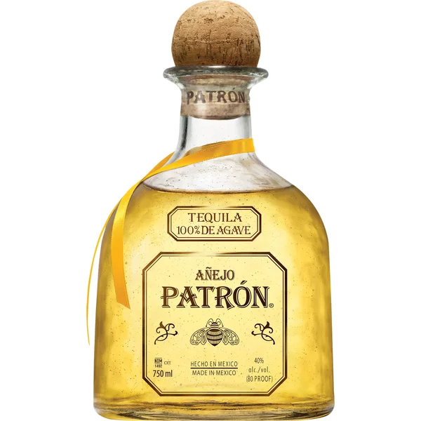 Patron Tequila - 100% De Agave, Imported, Anejo - 750 ml