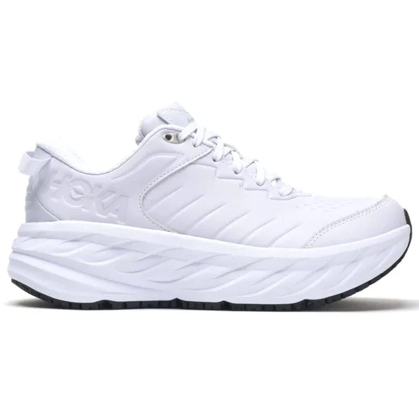 Hoka One One, Bondi SR, Men's White/White, 9