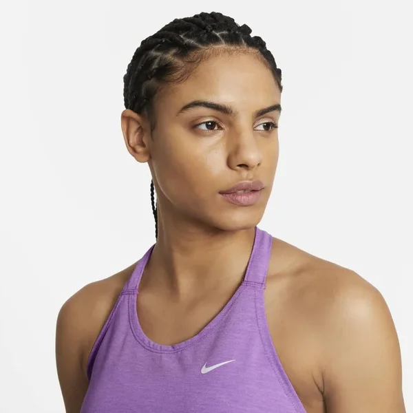Nike Women's Dri-Fit Elastika Training Tank Top, XS, Purple