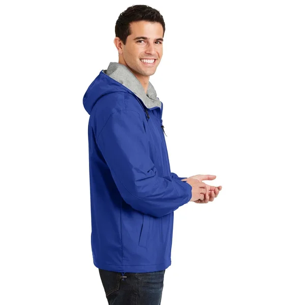 Port Authority JP56 Team Jacket - Royal/Light Oxford - 4XL