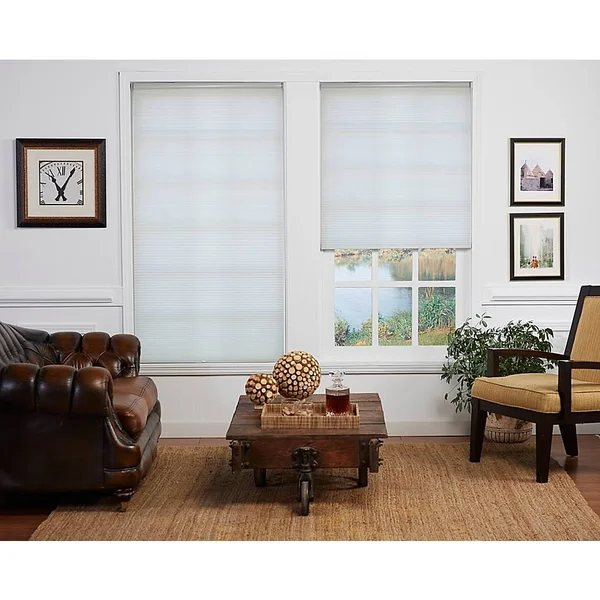 St. Charles Light Filtering 37.5x22 x 64x22 Cordless Cellular Shade in Cream