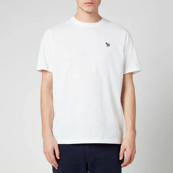 Paul Smith White Zebra Logo T-Shirt - M