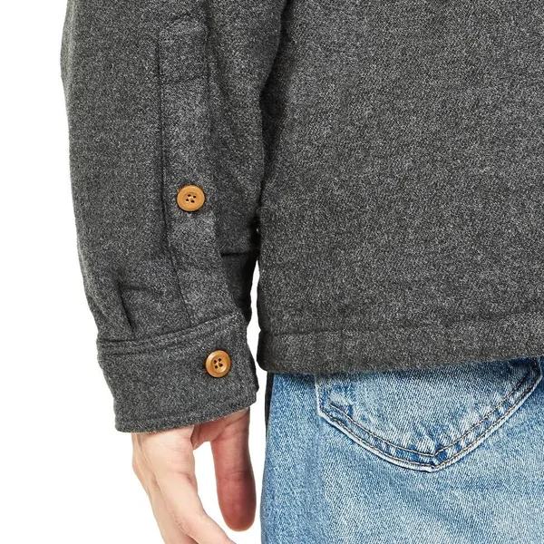 Patagonia Insulated Fjord Flannel Jacket - Men's Forge Grey, L