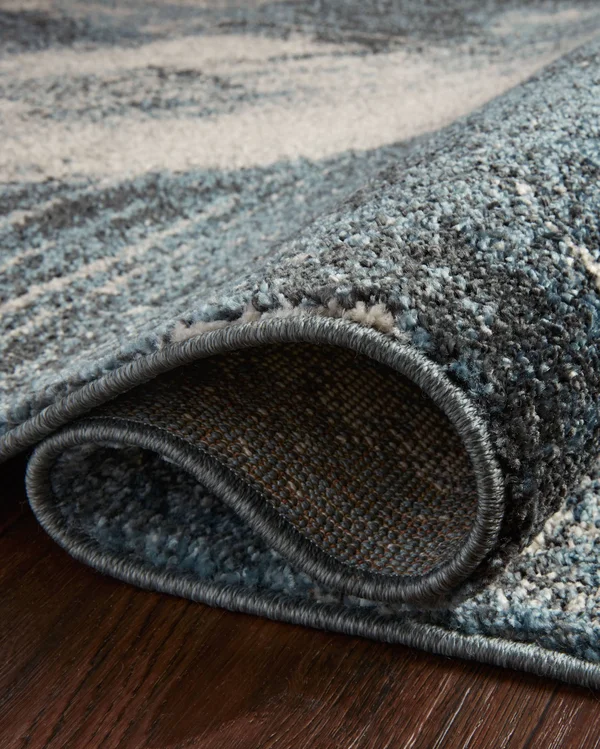 Loloi II Spirit SPI-04 Indigo Ivory Rug - 9 ft 4 in x 13 ft