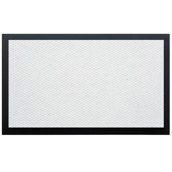 Momentum Mats Teton Weather Resistant White/ Black Entry Mat - White .50 in. H x 96 in. W x 144 in. L