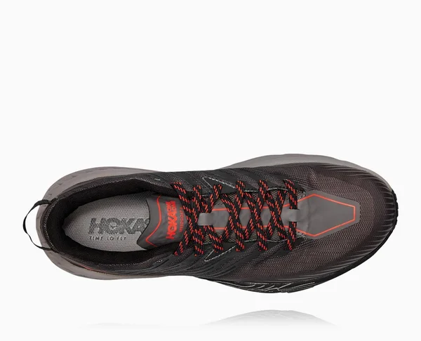 Hoka One One Men's Speedgoat 4 - 8 - Dark Gull Grey - Anthracite